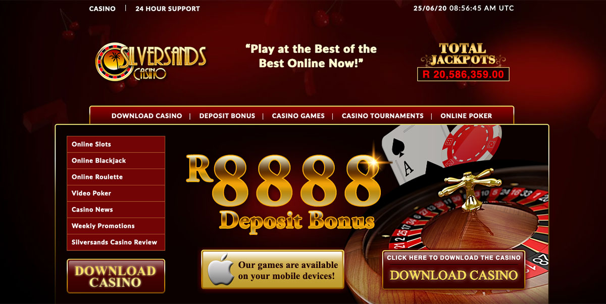 Silversands Mobile Casino Coupons