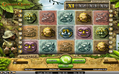 Best Online Slots Gonzos Quest