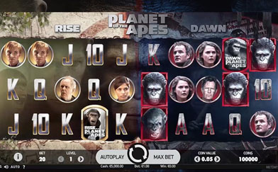 Best Online Slots Planet of the Apes