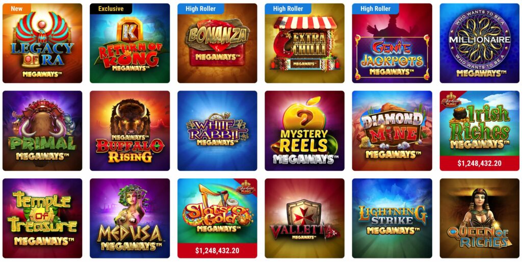 Megaways online slots | Games by game provider Megaways