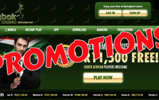 Springbok Casino Promotions