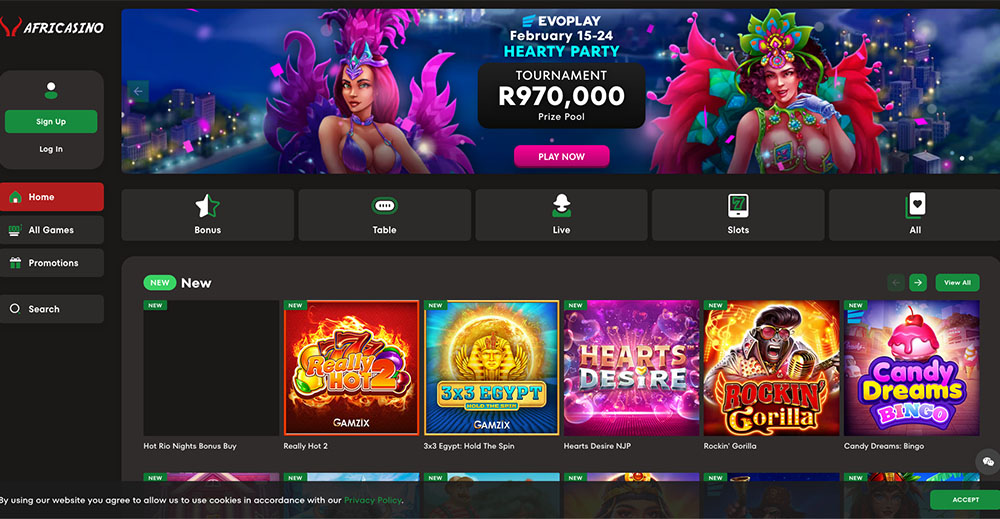 AfriCasino review